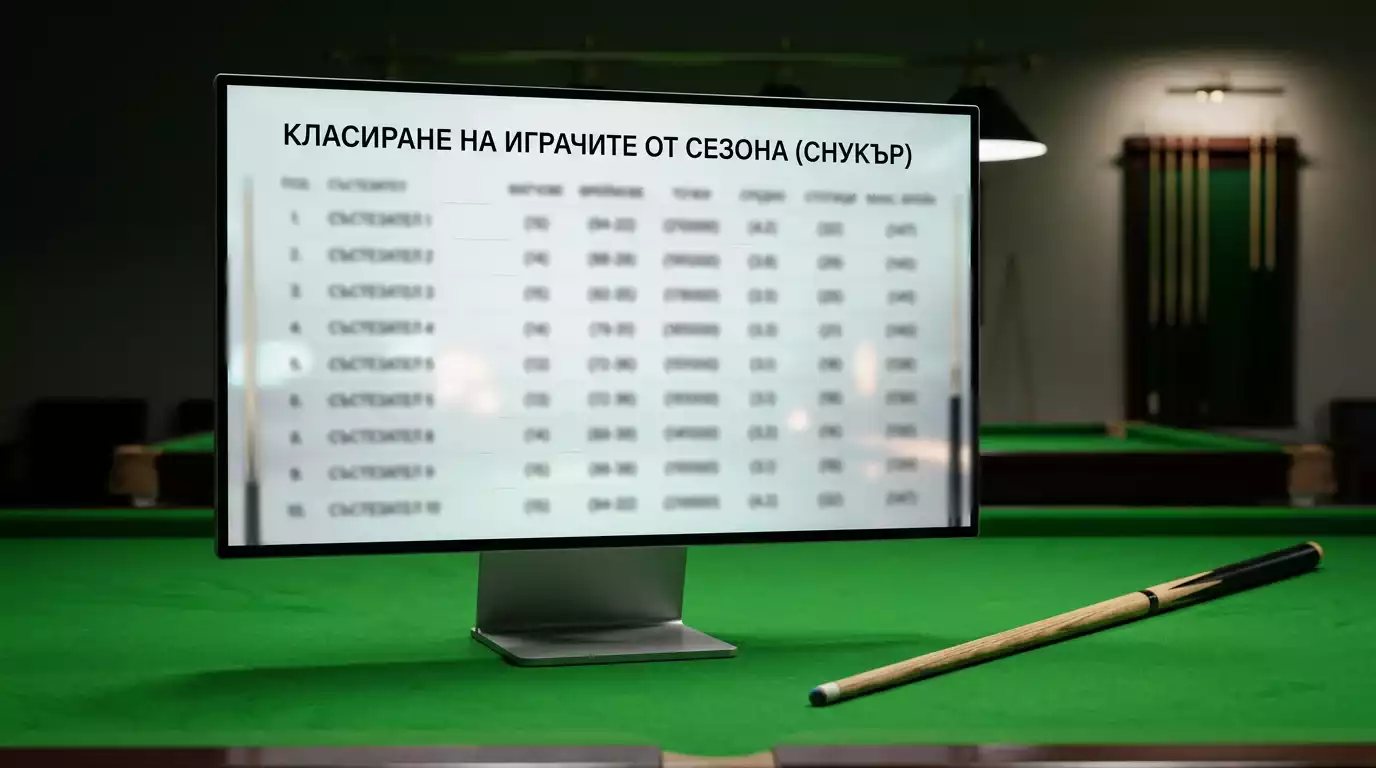 Дългосрочен залог за номер едно в снукър ранглистата за сезона